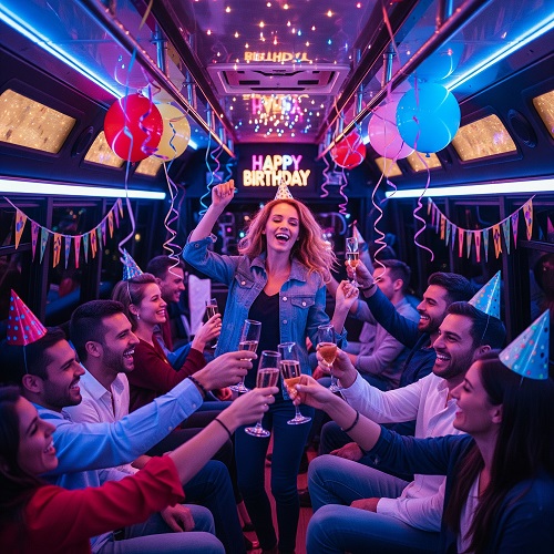 Why Choose Party Bus Hire for Your Birthday Celebration?